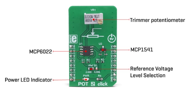 Mikroe MIKROE-3325 Pot 2 Click